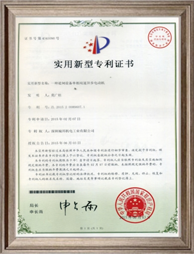 一種道閘設(shè)備單相雙速異步電動機